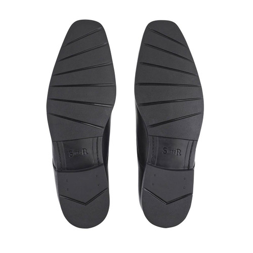Start-Rite Academy, black leather boys lace-up school shoes 3511_7